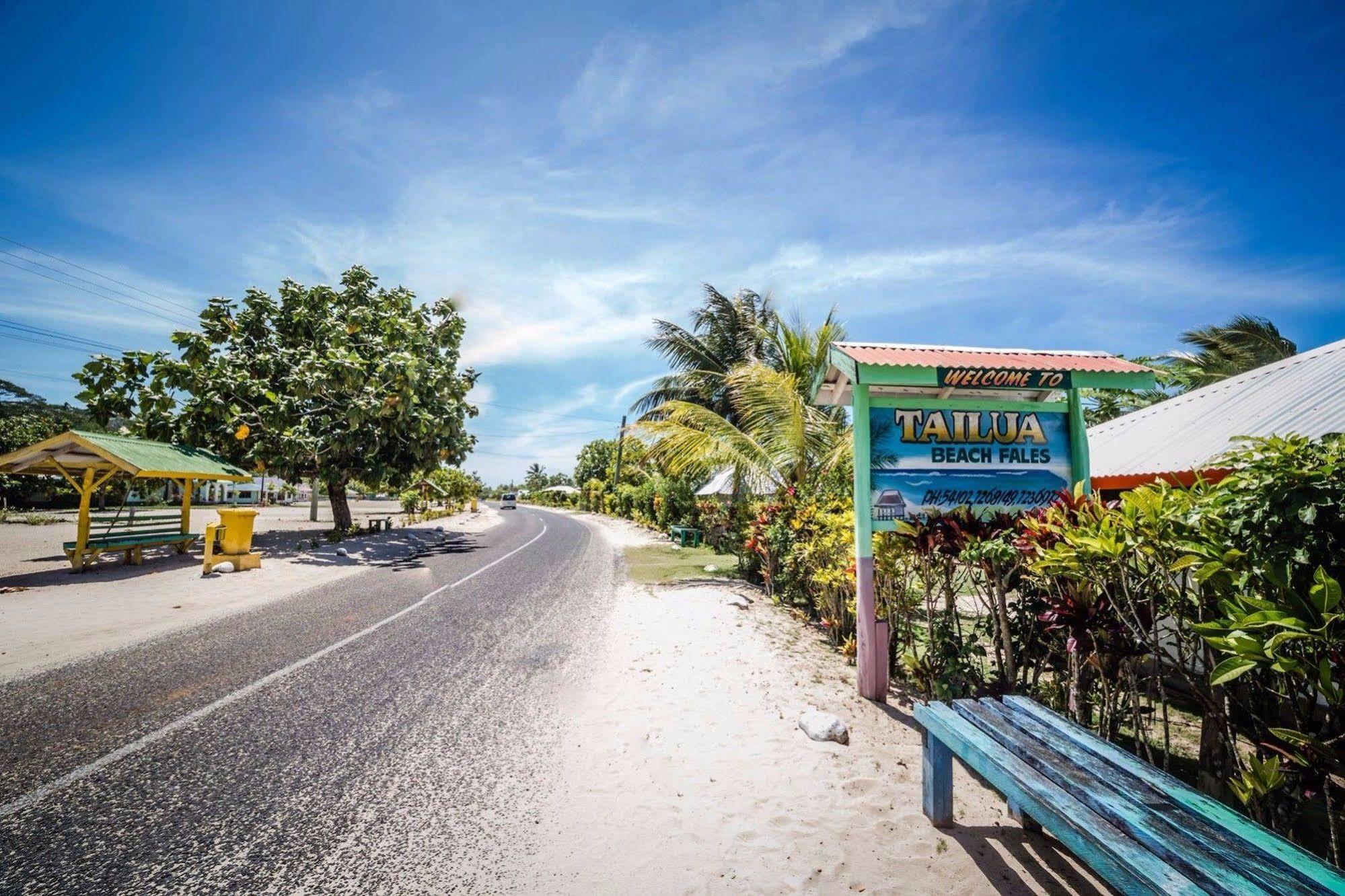 Tailua Beach Fales Manase Esterno foto